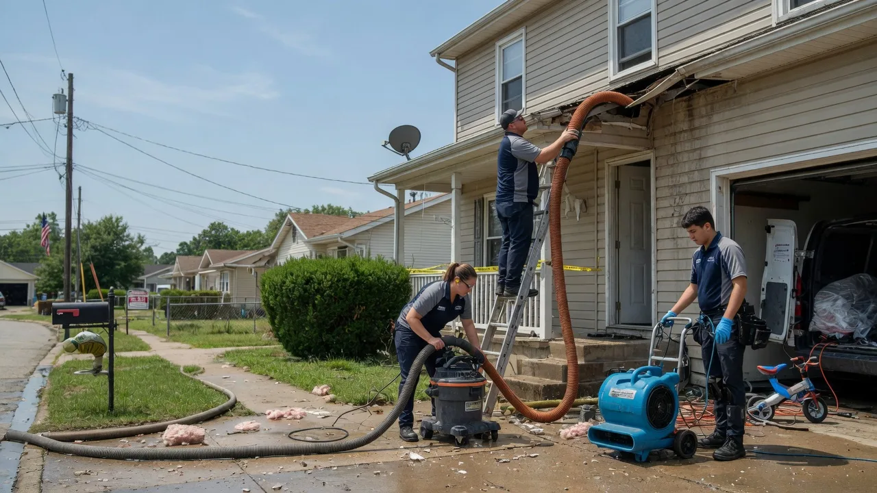 Water Damage Restoration in Mistletoe, KY near me